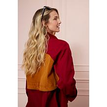 TWRHLL by Christie Brinkley Raglan Sleeve Utility Jacket