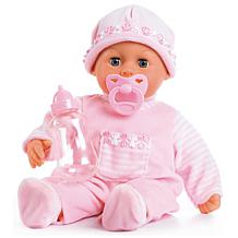 Ulba First Words Baby Doll -15"-pink