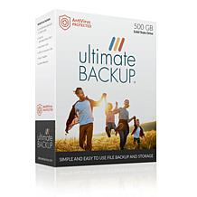 Ultimate Backup 500GB SSD Backup Solution with Antivirus