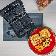 Uncanny Brands Disney Mickey and Minnie Mouse Sandwich Maker