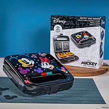 Uncanny Brands Disney Mickey and Minnie Mouse Sandwich Maker