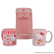 Uncanny Brands Hello Kitty Coffee Maker Gift Set with 2 Mugs