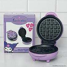 Uncanny Brands Hello Kitty Kuromi Mini Waffle Maker