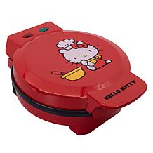 Uncanny Brands Hello Kitty Red Waffle Maker