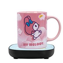 Uncanny Brands My Melody Coffee Mug with Electric Mug Warmer
