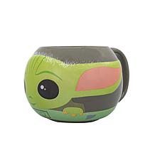 Uncanny Brands Star Wars Mug Warmer with Baby Yoda Molded Mug