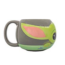 Uncanny Brands Star Wars Mug Warmer with Baby Yoda Molded Mug