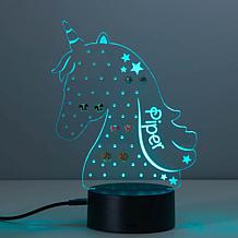 Unicorn Acrylic LED Nightlight and Earring Holder