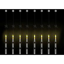 Unmatched Halloween Hanging Candles - Set of 8