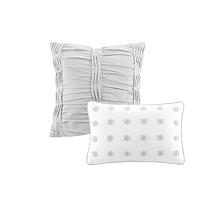 Urban Habitat Brooklyn Jacquard Comforter Set, Grey - Twin/Twin XL