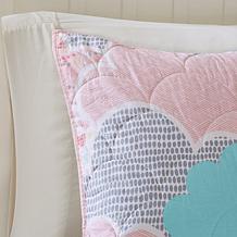 Urban Habitat Kids Cloud Cotton Reversible Coverlet Set, Pink - Twin