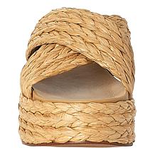 Urban Sport Quinci Raffia Platform Wedge Sandal