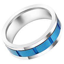 Van Heusen Men's Stainless Steel Spinner Ring