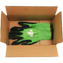 Van Zyverden VZ Logo Green Gardening Gloves - 6 Pairs