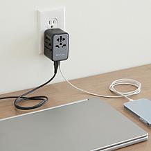 Verbatim UTA-09 Gan III Universal Travel Adapter 70W – USB-C, USB-A