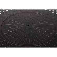 Verona Aluminum Round LPG Fire Pit