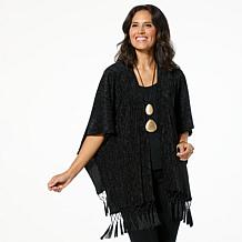 Vince Camuto Pleated Velvet Topper