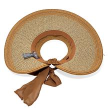 Vince Camuto Tie Back Roll-Up Visor