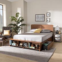 Vita 4-Drawer Queen Size Platform Storage Bed