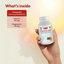 Vitamin D3-10,000 - 60 Capsules