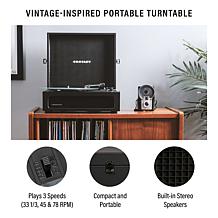Voyager Bluetooth Vinyl Record Player - Black
