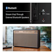 Voyager Bluetooth Vinyl Record Player - Tan