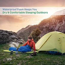 Wakeman Outdoors 0.5" Lightweight Foam Sleep Pad for Cots, Camping