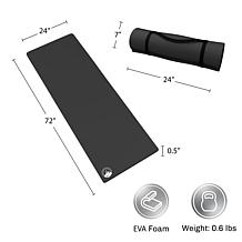 Wakeman Outdoors 0.5" Lightweight Foam Sleep Pad for Cots, Camping