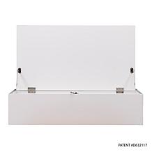 Wall Mount Laptop Desk - White