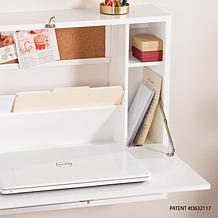 Wall Mount Laptop Desk - White