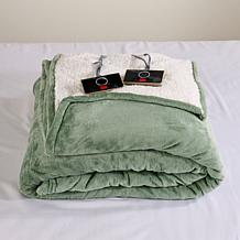 W&C Plush Heated Blanket Twin