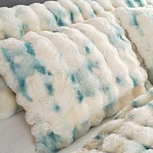 Warm & Cozy Faux Fur Bubble Comforter Set