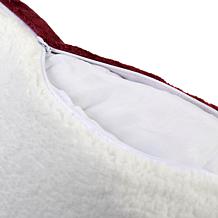 Warm & Cozy Plush to Sherpa Decorative Pillows - Set of 2