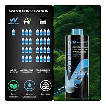 WashUp Wash & Wax Waterless Car Cleaning Kit