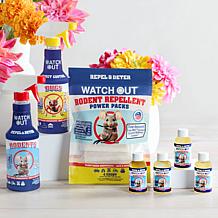 Watch Out 96oz Total Pest Control Combo with Rodent Power Packs