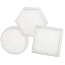 We R Makers Spin It Epoxy Mold 3/Pkg Coaster