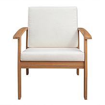 Well Traveled Living Lio Wooden Armchair