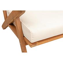 Well Traveled Living Oslo Wooden Armchair