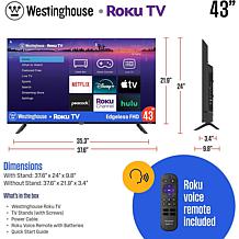 Westinghouse 43" 1080p Roku Smart TV