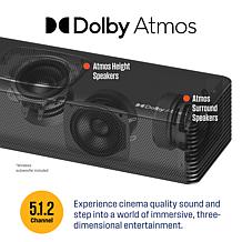 Westinghouse 5.1.2 Chnl Wireless Subwoofer Dolby Atmos
