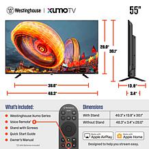 Westinghouse 55" Smart 4K UHD LED LED XUMO TV w/HDR & Voice Remote