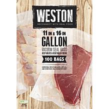 Weston Vacuum Sealer Bags 11" x 16" (Gallon) - 100-Count