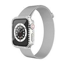 WFG Bumper Case with Screen Protector for Apple Watch 44mm
