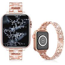 WFG Dressy Bling Metal Band for Apple Watch 45mm