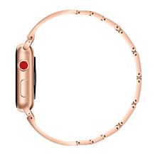 WFG Dressy Fan Design Metal Band for Apple Watch 44mm