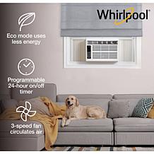 Whirlpool Energy Star 6000 BTU 115V Window Air Conditioner with Remote