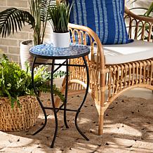 Wholesale Imports Gaenor Modern and Contemporary Glass Plant Stand