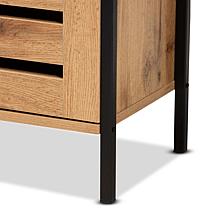 Wholesale Imports Vander Modern and Contemporary 2-Door Shoe Cabinet