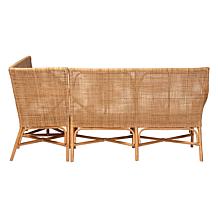 Wholesale Interiors bali and pari Baako Rattan Dining Bench Set