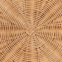 Wholesale Interiors bali and pari Caroline Rattan End Table -  Round
